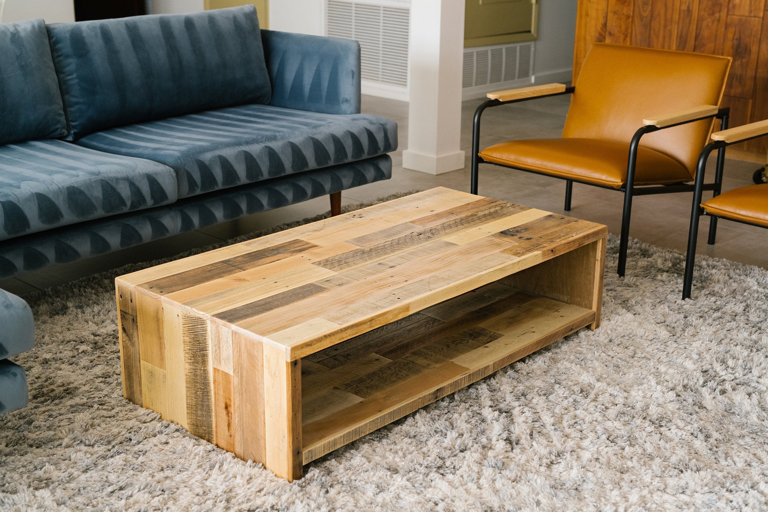 Waterfall Coffee Table in Natural