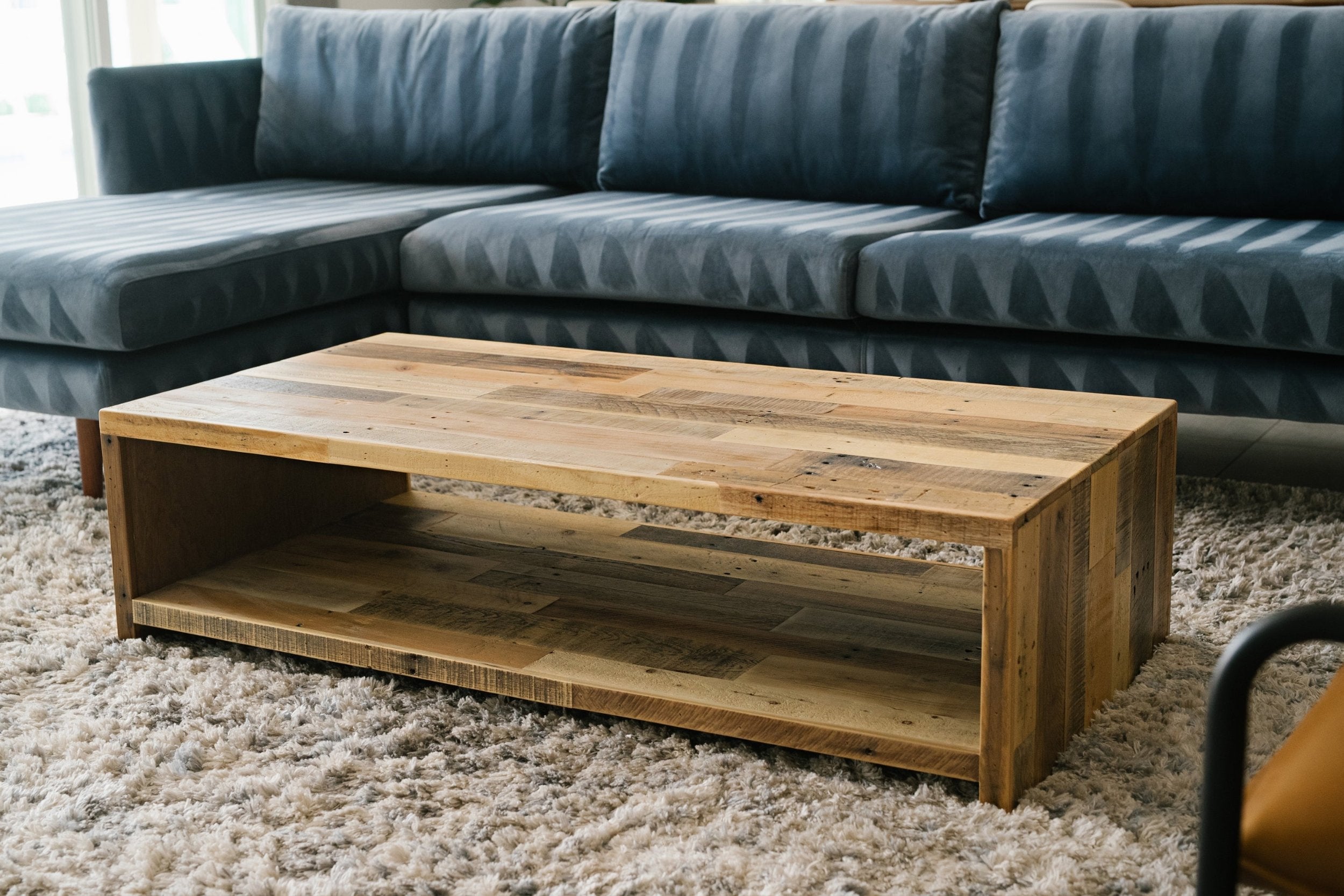 Waterfall Coffee Table in Natural
