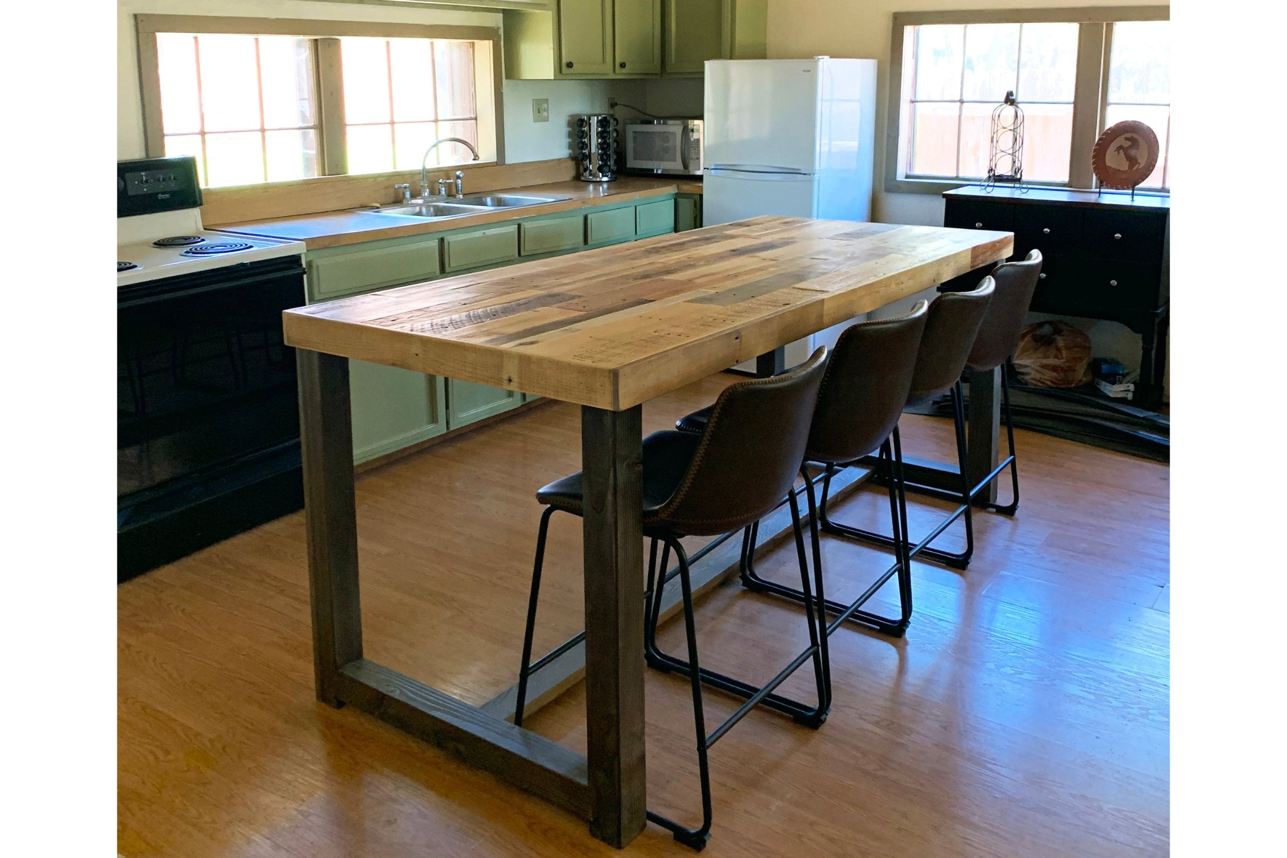 Sequoia High Top Bar Table in Natural 