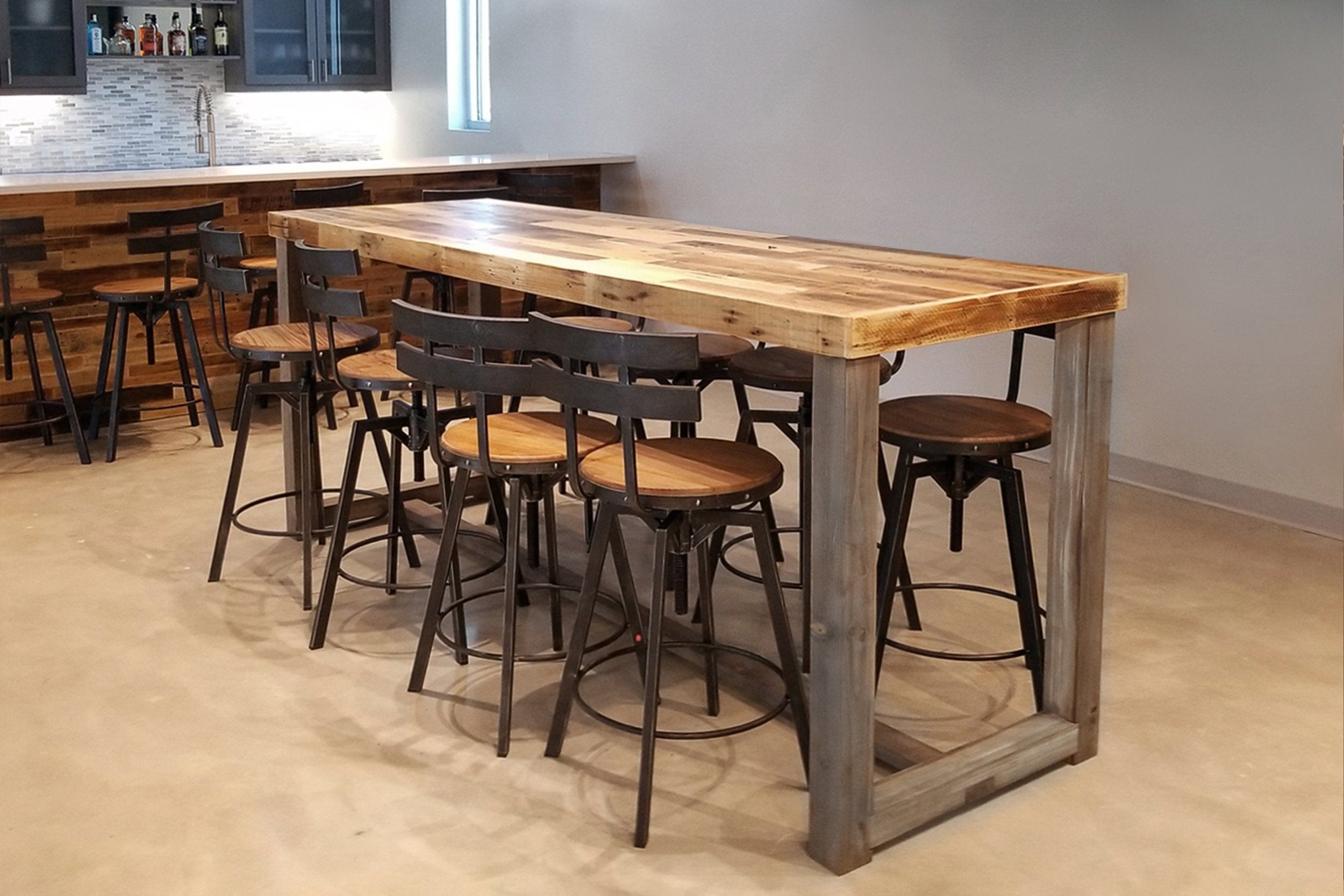 Sequoia Community Bar Table