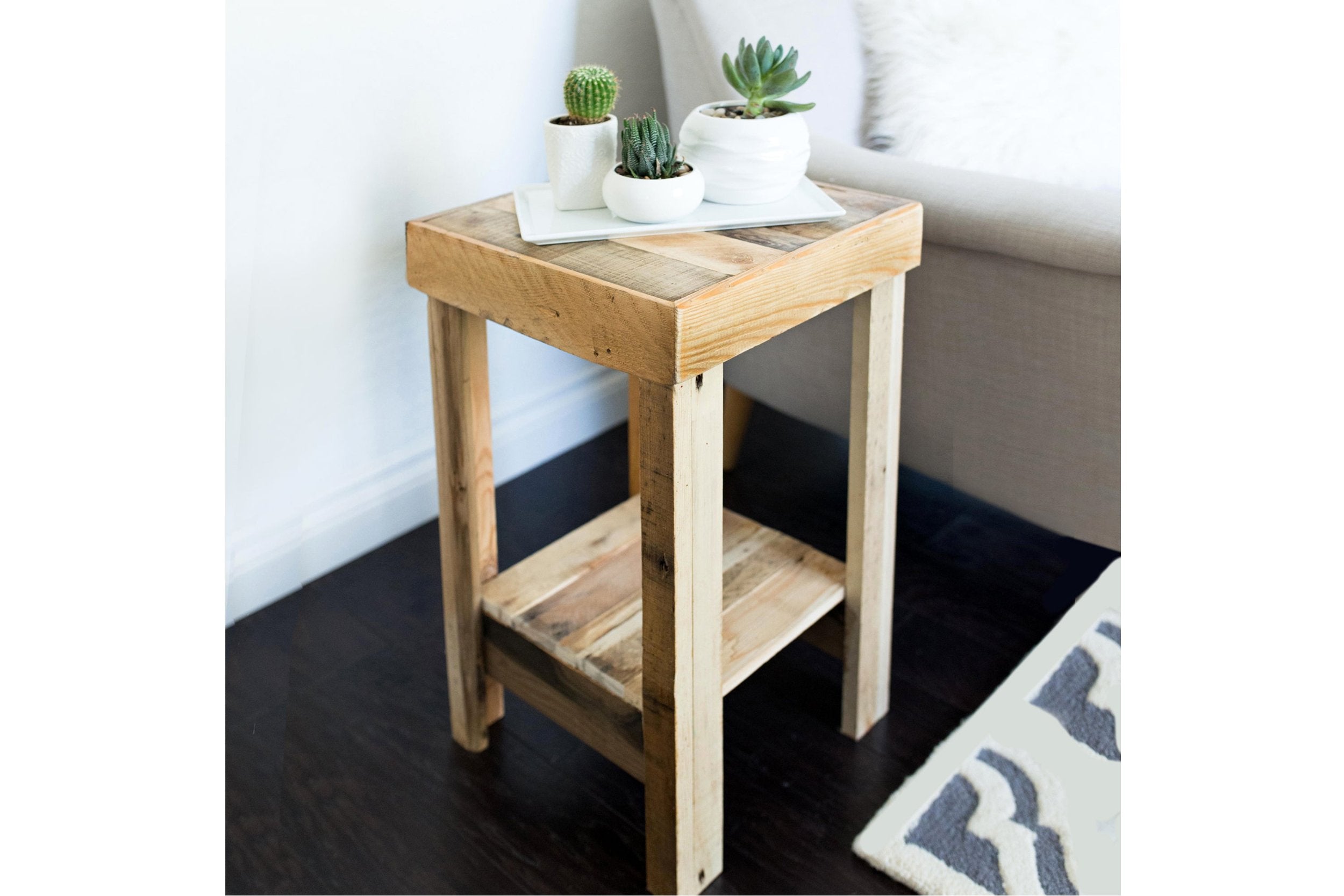 Lincoln Side Table in Natural
